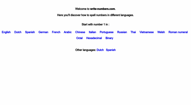 write-numbers.com