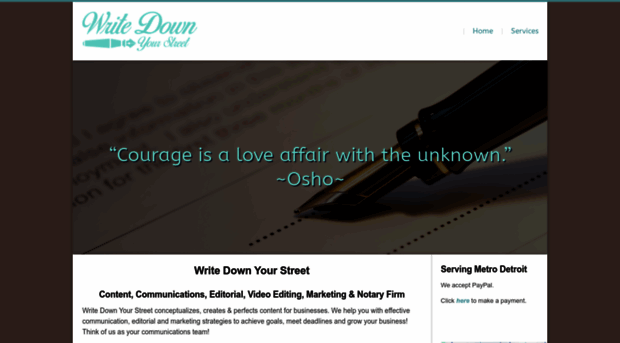 writedownyourstreet.com