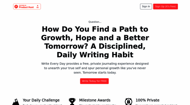 writeeveryday.app