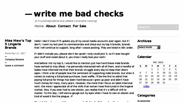 writemebadchecks.wordpress.com