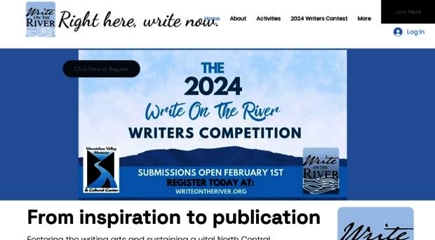 writeontheriver.org