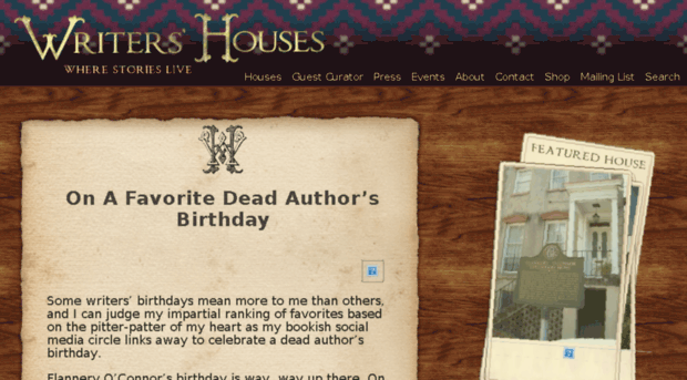 writershouses.com