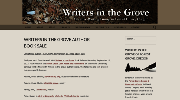 writersinthegrove.com