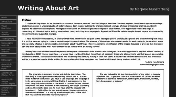 writingaboutart.org