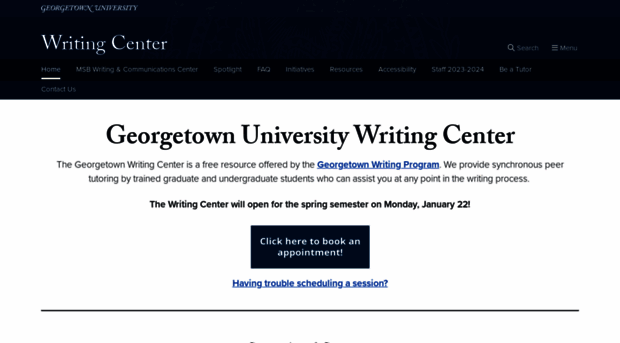 writingcenter.georgetown.edu