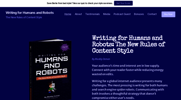 writingforhumansandrobots.com