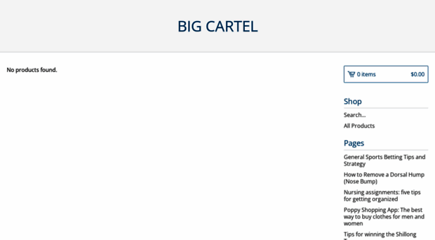 writings.bigcartel.com