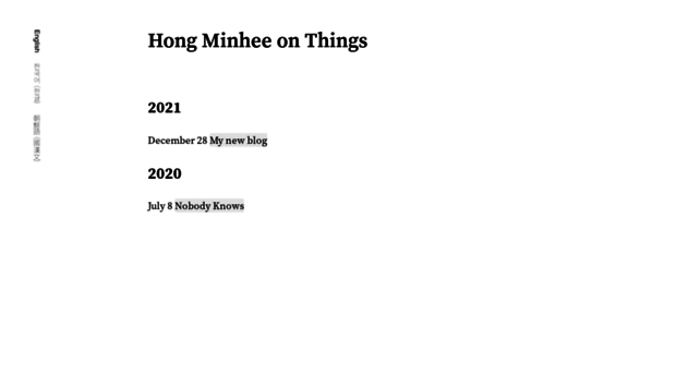 writings.hongminhee.org