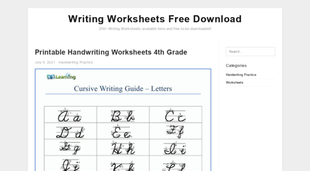 writingworksheets.co