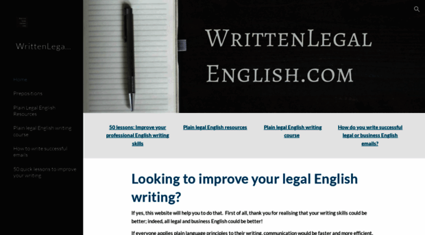 writtenlegalenglish.com