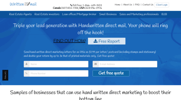 writtenmail.com