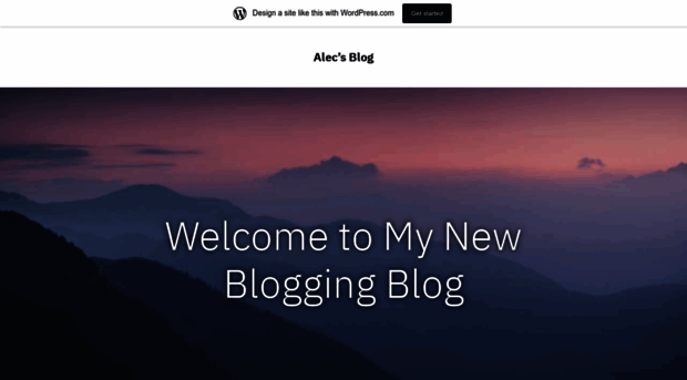 wrodpresscomalecsblog.home.blog