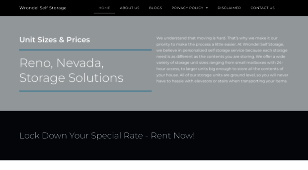 wrondelselfstorage.com