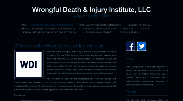 wrongfuldeathinstitute.com