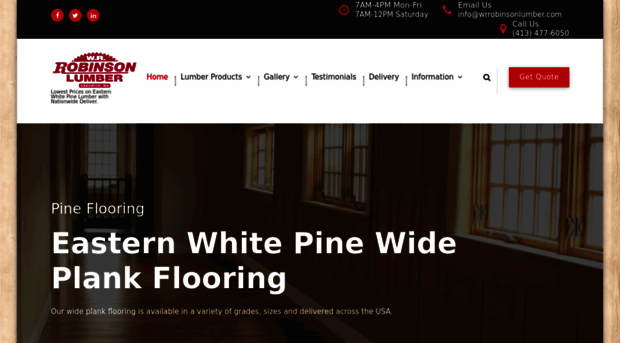 wrrobinsonlumber.com