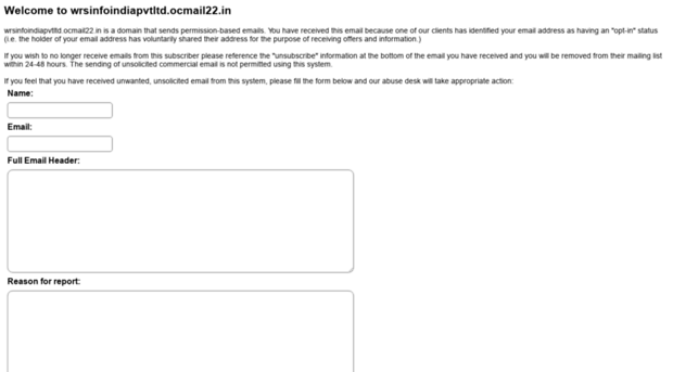 wrsinfoindiapvtltd.ocmail22.in