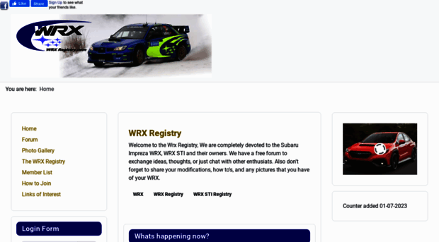 wrxregistry.com