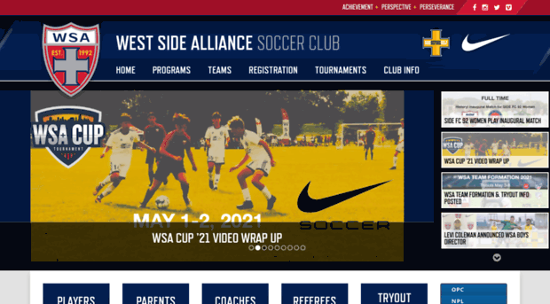 wsasoccer.org