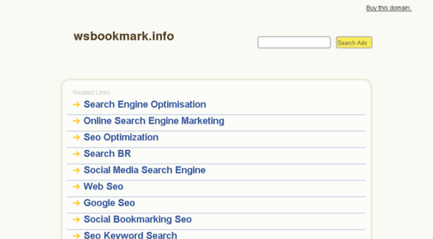 wsbookmark.info