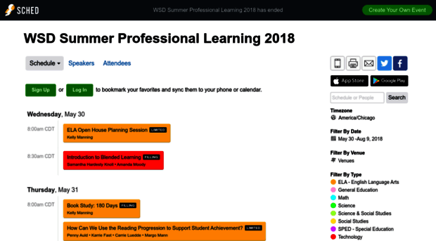 wsdsummerprofessionallearni.sched.com