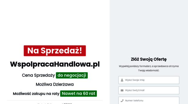 wspolpracahandlowa.pl