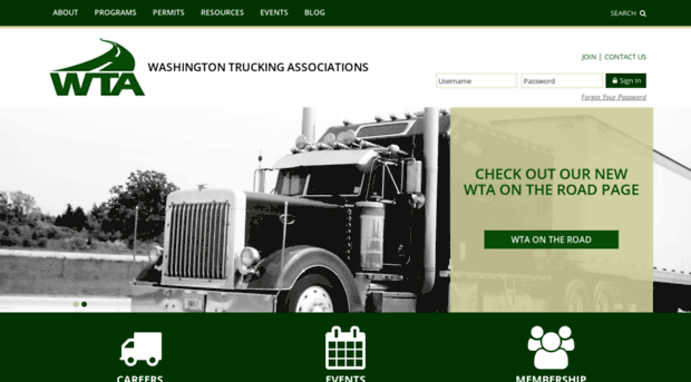 wtatrucking.com