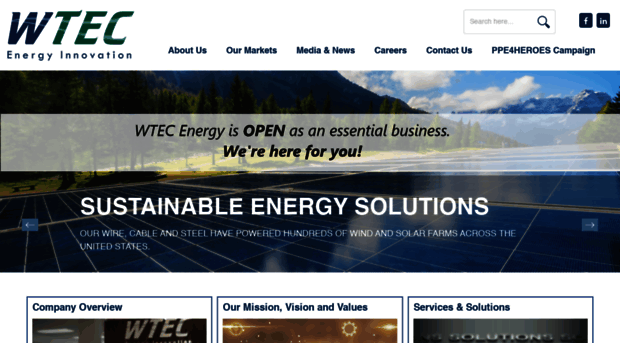 wtecenergy.com