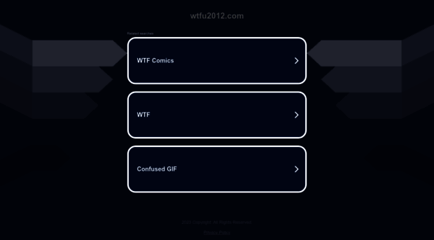 wtfu2012.com