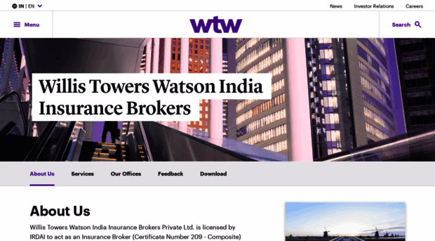 wtwindiainsurancebrokers.com