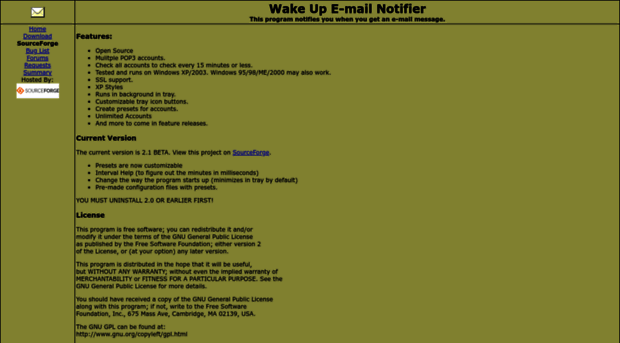 wuemailnotifier.sourceforge.net