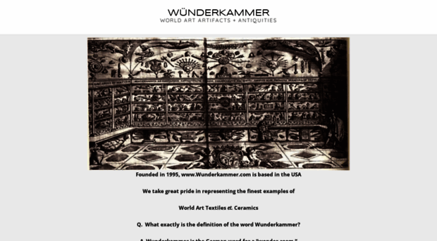 wunderkammer.com