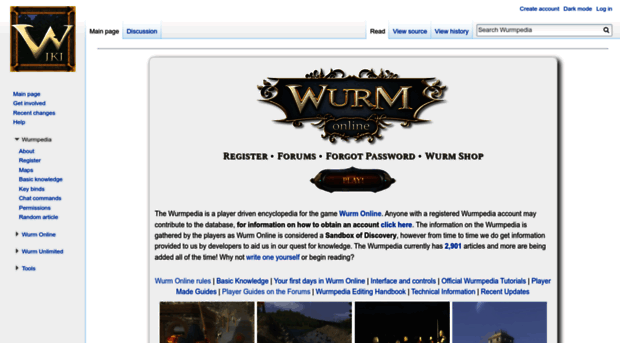 wurmpedia.com