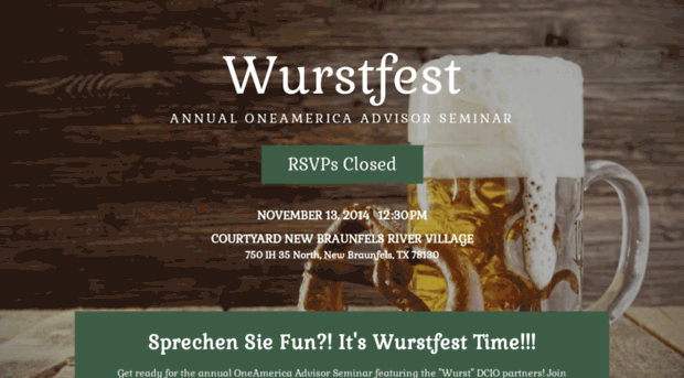 wurstfest.splashthat.com