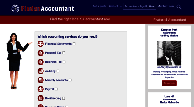 wvanderwalt.findanaccountant.co.za