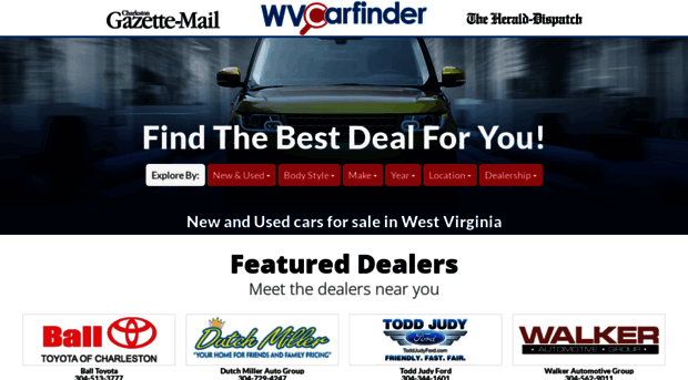 wvcarfinder.com