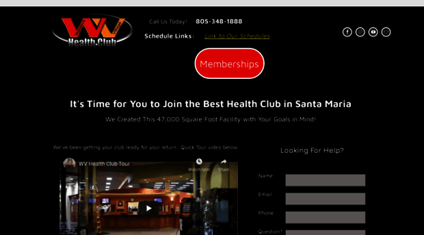 wvhealthclub.com