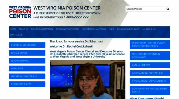 wvpoisoncenter.org