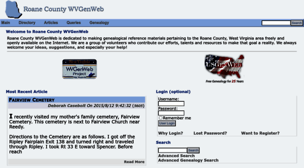 wvroane.net
