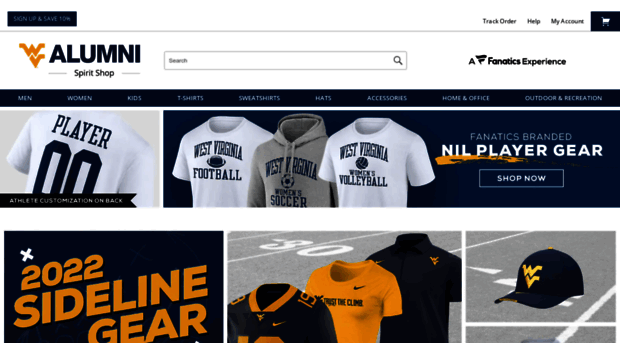 wvu.shoptruespirit.com