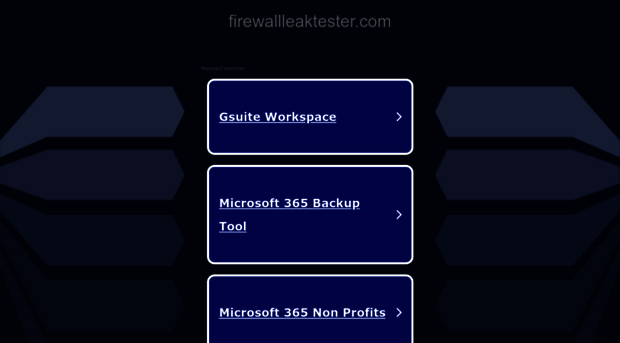 ww1.firewallleaktester.com