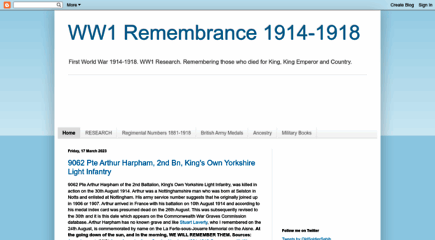 ww1remembrance.blogspot.com