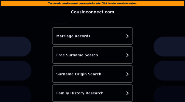 ww2.cousinconnect.com