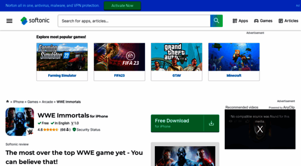 wwe-immortals.en.softonic.com