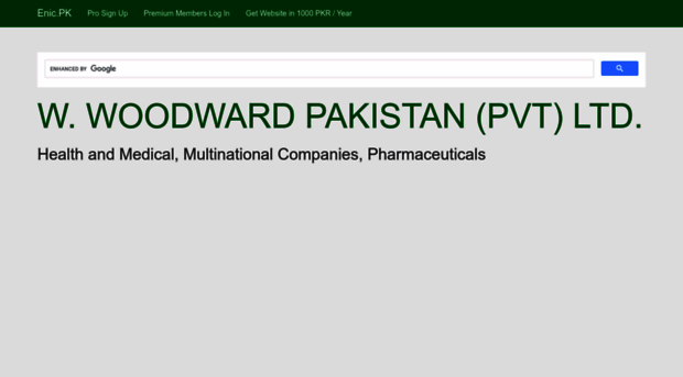 wwoodwardpakistanpvtltd.enic.pk