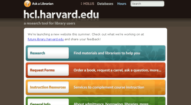www-hcl.harvard.edu