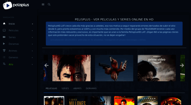 www15.pelisplushd.lat - PELISPLUS - Ver películas y se... - Www 15 ...