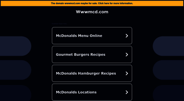 wwwmcd.com