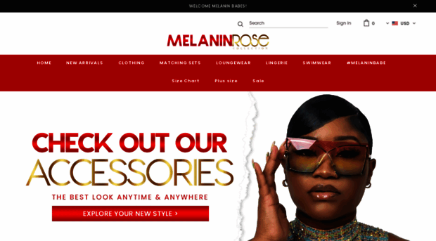 wwwmelaninrosecollection.com