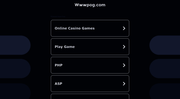wwwpog.com