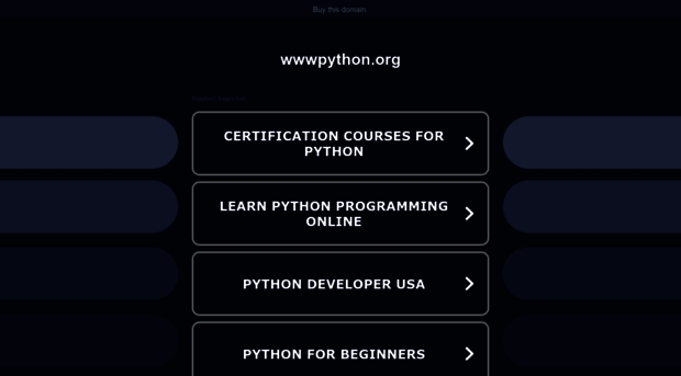 wwwpython.org
